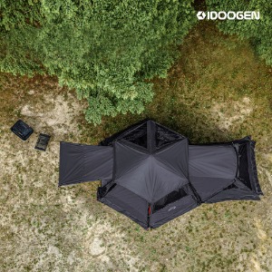 A-TEN MAX 원터치 자동 텐트 자립형 돔 쉘터 [블랙]